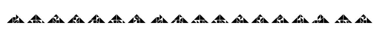 Tangram Triangles Inline
